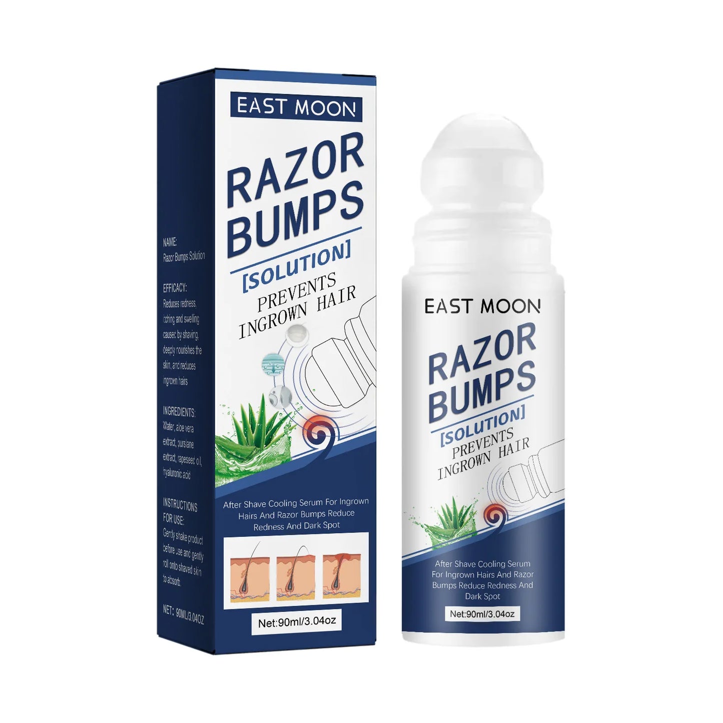 After Shave Repair Lotion - Smooth Skin & Ingrown Hair Treatment