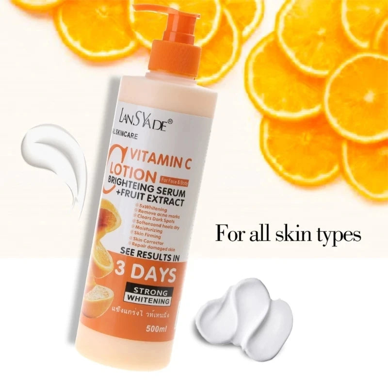 Body Lotion Vitamin C - Moisturizing & Brightening Cream