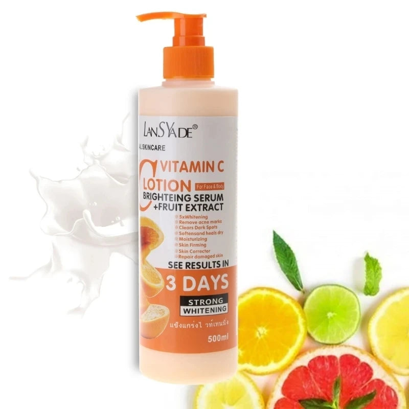 Body Lotion Vitamin C - Moisturizing & Brightening Cream